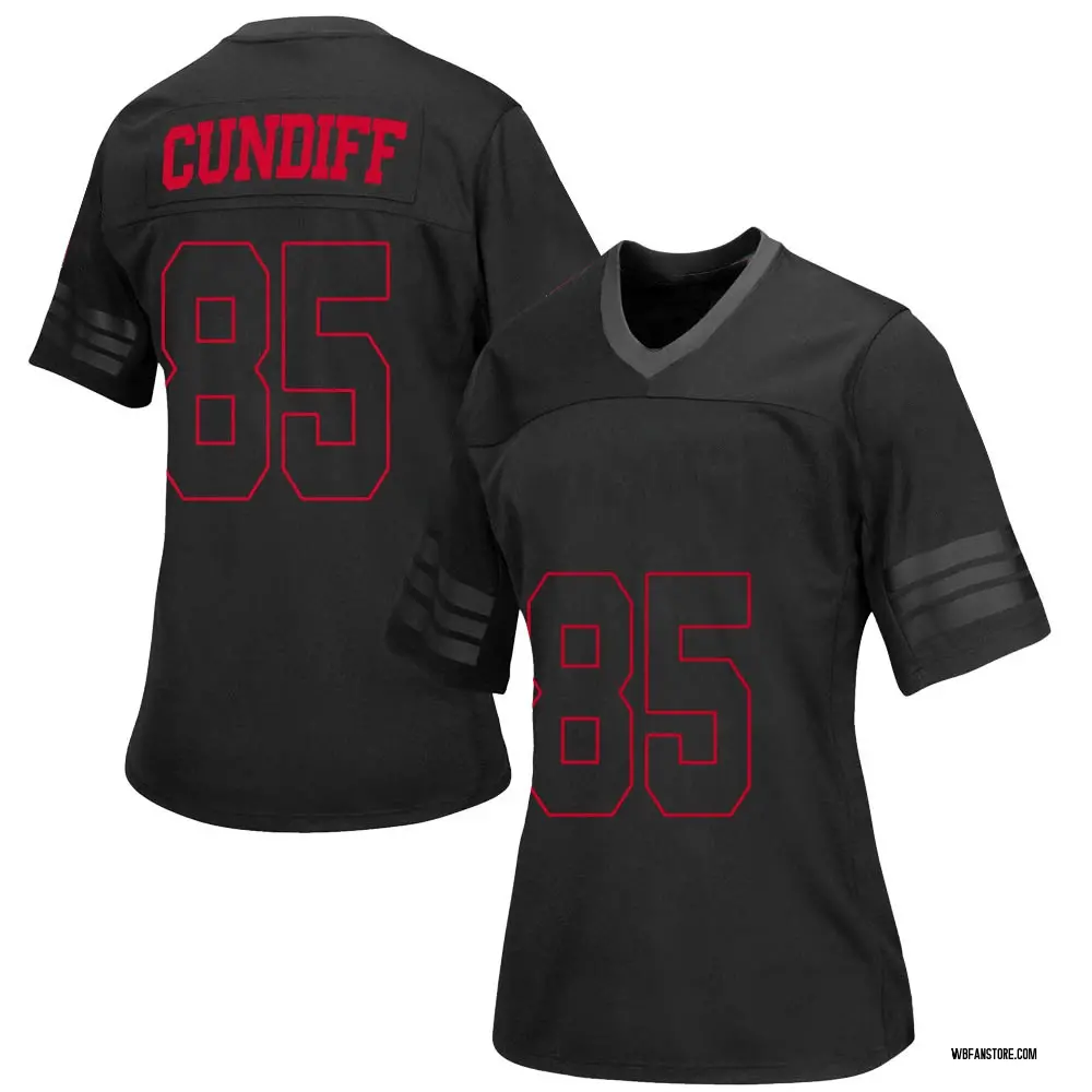 Women's Game Clay Cundiff Wisconsin Badgers out College Jersey - Black
